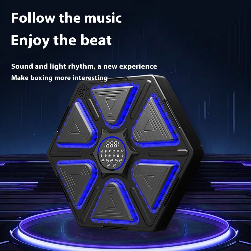 Intelligent Music Electronic Boxing Wall Target Home Training Equipment Rhythm Hanging