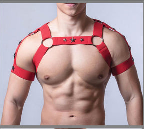 Large Chest Band, Muscular Men's Fitness Sling, Vest, Shoulder Strap