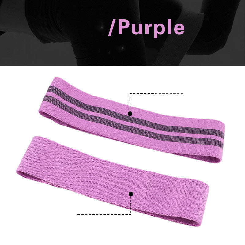 Hot Selling Yoga Cotton Tension Squat Elastic Resistance Band