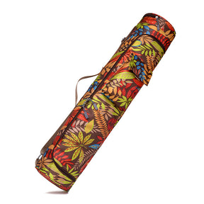 Printed Backpack Yoga Mat Organizer